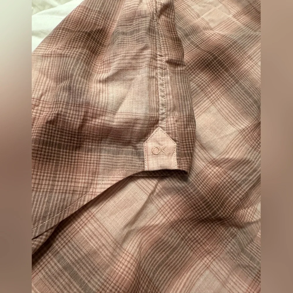 Outerknown Winddrift Plaid Button-Up Women's Top - NWT - Size L - Picture 6 of 12